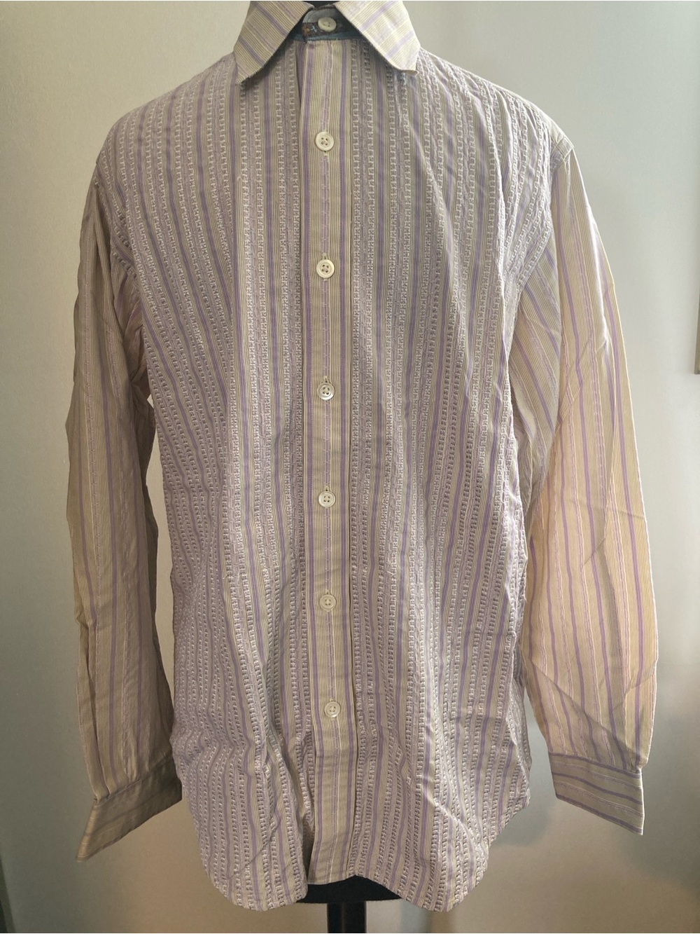 Robert Graham Long Sleeve Button Down Shirt Small S543 - Picture 12 of 12